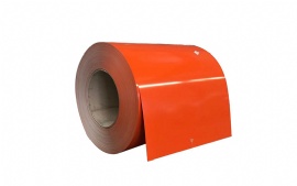 Colored steel coil