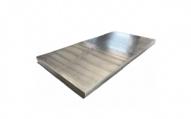 Galvanized plate