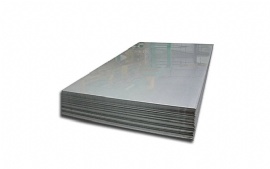 Titanium alloy plate